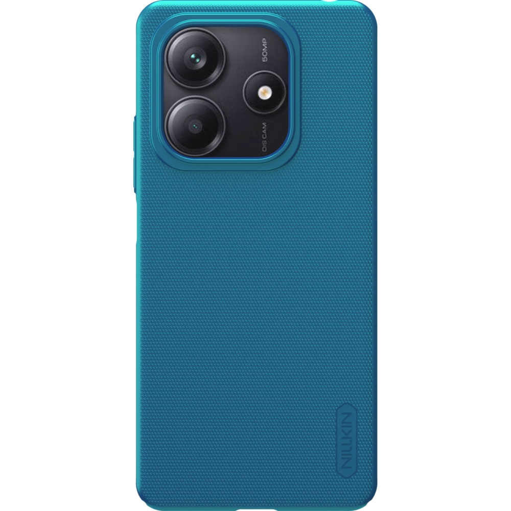 Etui Nillkin Super Frosted Shield Pro do Xiaomi Redmi Note 14 5G niebieskie